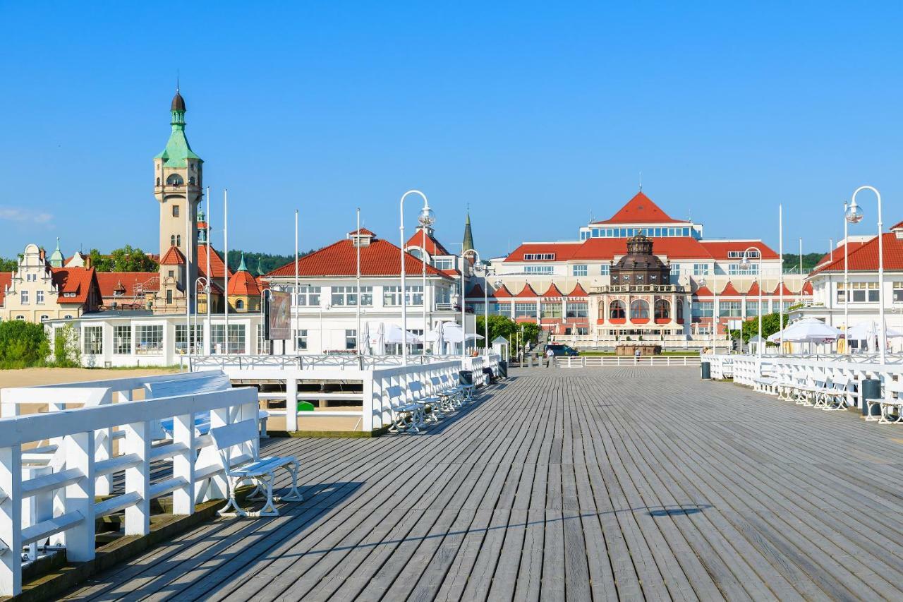 Golden Bay by Nadmorski Dwór Apartments Gdańsk Exterior foto